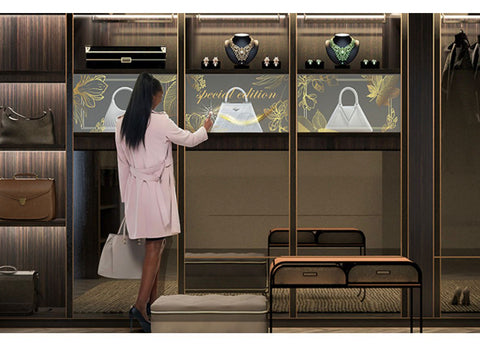 Altumas permatomas OLED ekranas - 30”