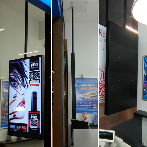 ALTUMAS CEILING vitrininis korpusas TV ekranui