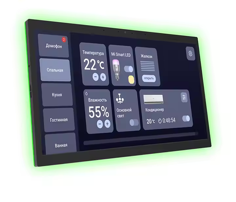 ALTUMAS A156SM išmaniojo namo valdymo planšetė su POE, reliniu moduliu ir liečiamu ekranu (CAP in-cell) su Android OS, 39.6 cm (15,6'')