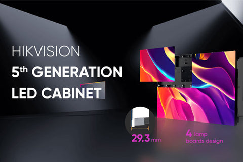 LED vaizdo siena vidaus patalpoms – Hikvision 5 generacijos - Pixel Pitch 1.8, HOB, 162" (3.6 x 2.025 m)