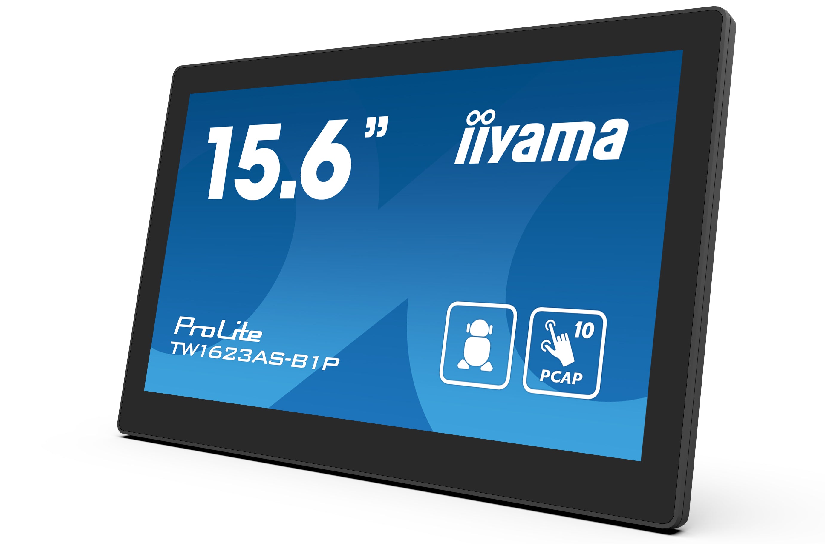IIYAMA ProLite TW1623 lietimui jautrus ekranas (PCAP) su Android OS, 39.6 cm (15,6'')