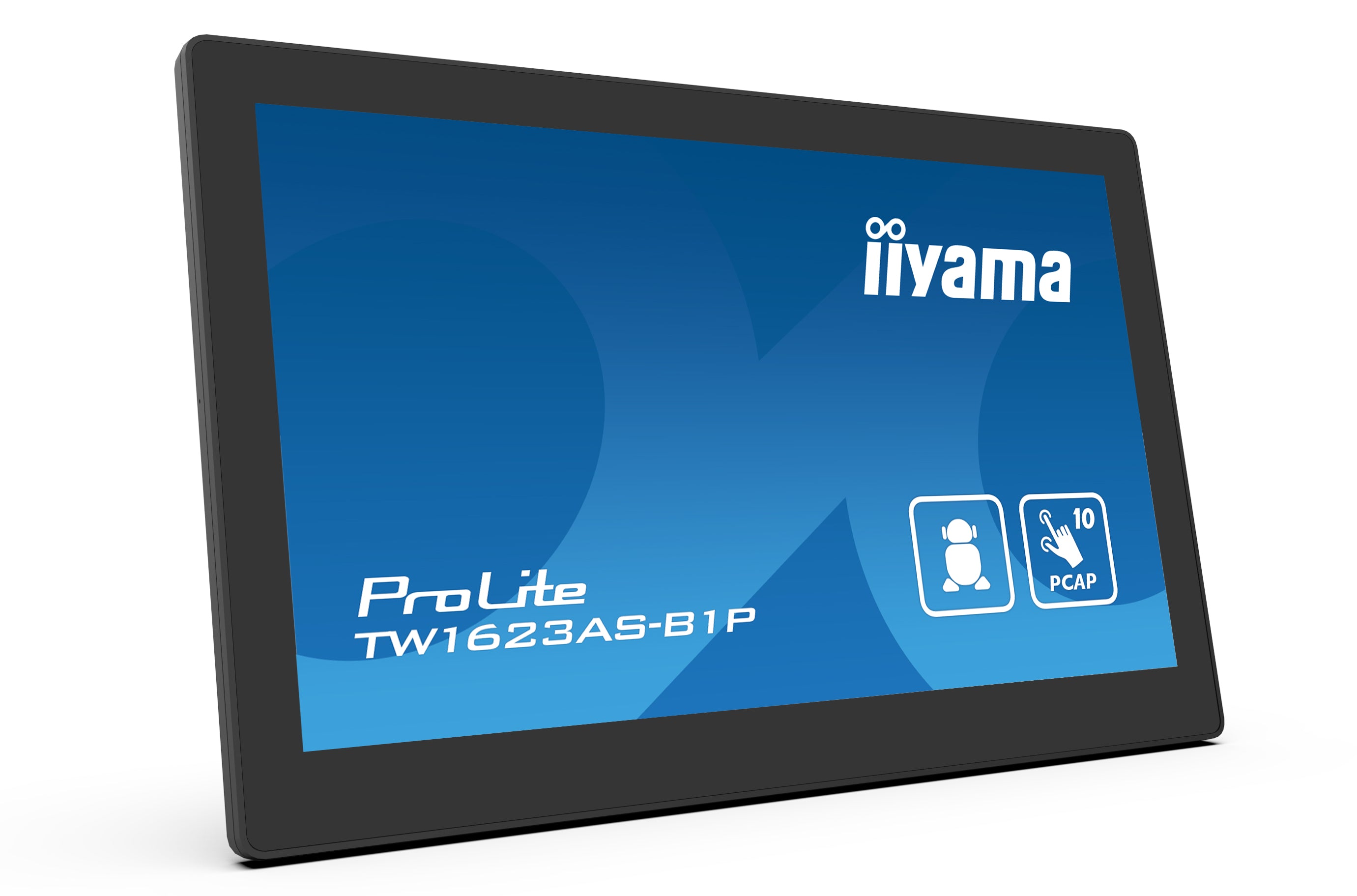 IIYAMA ProLite TW1623 lietimui jautrus ekranas (PCAP) su Android OS, 39.6 cm (15,6'')