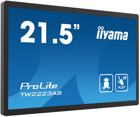 IIYAMA ProLite TW2223 lietimui jautrus ekranas (PCAP) su Android OS, 54.6cm (21.5'')