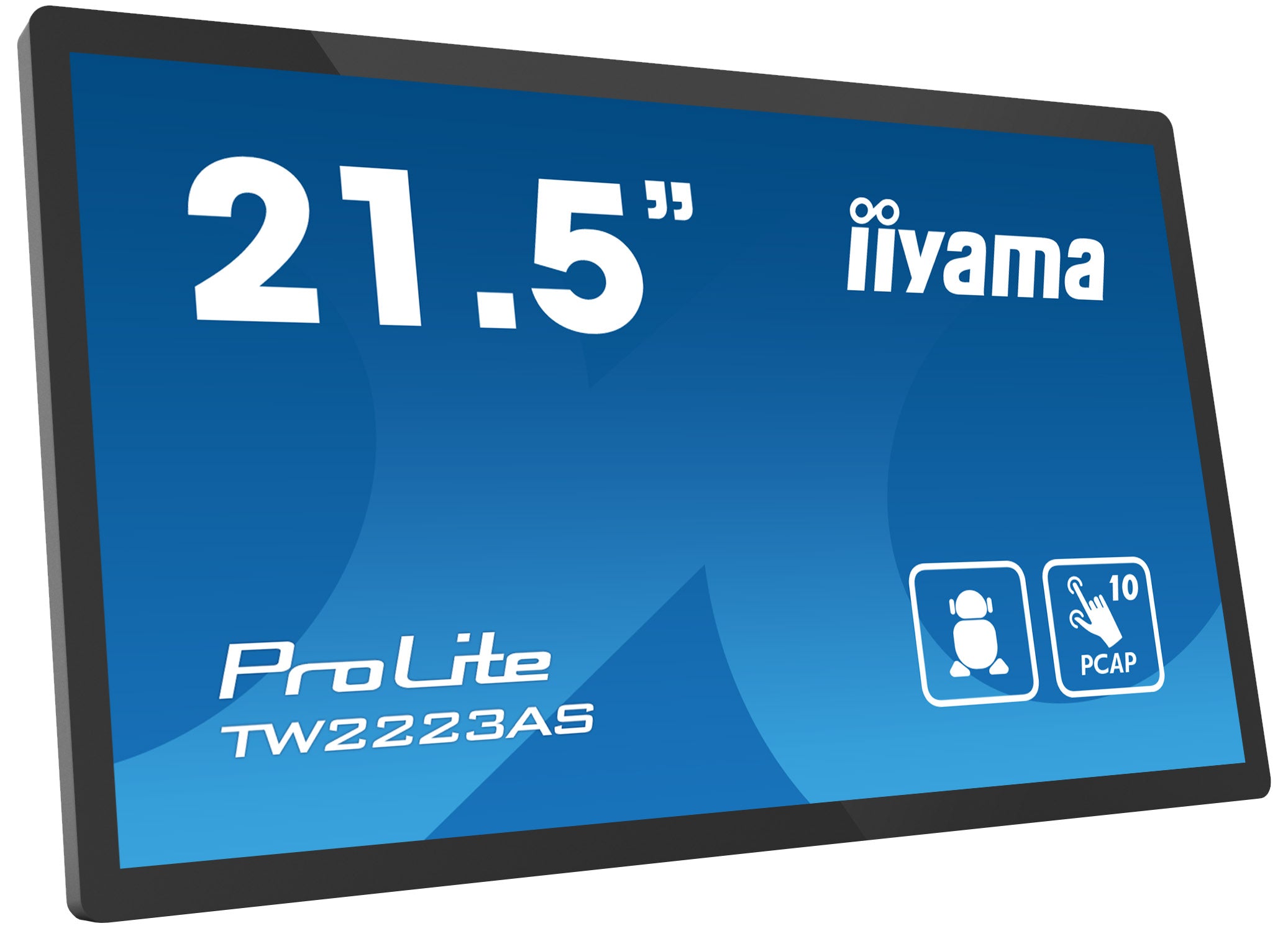 IIYAMA ProLite TW2223 lietimui jautrus ekranas (PCAP) su Android OS, 54.6cm (21.5'')