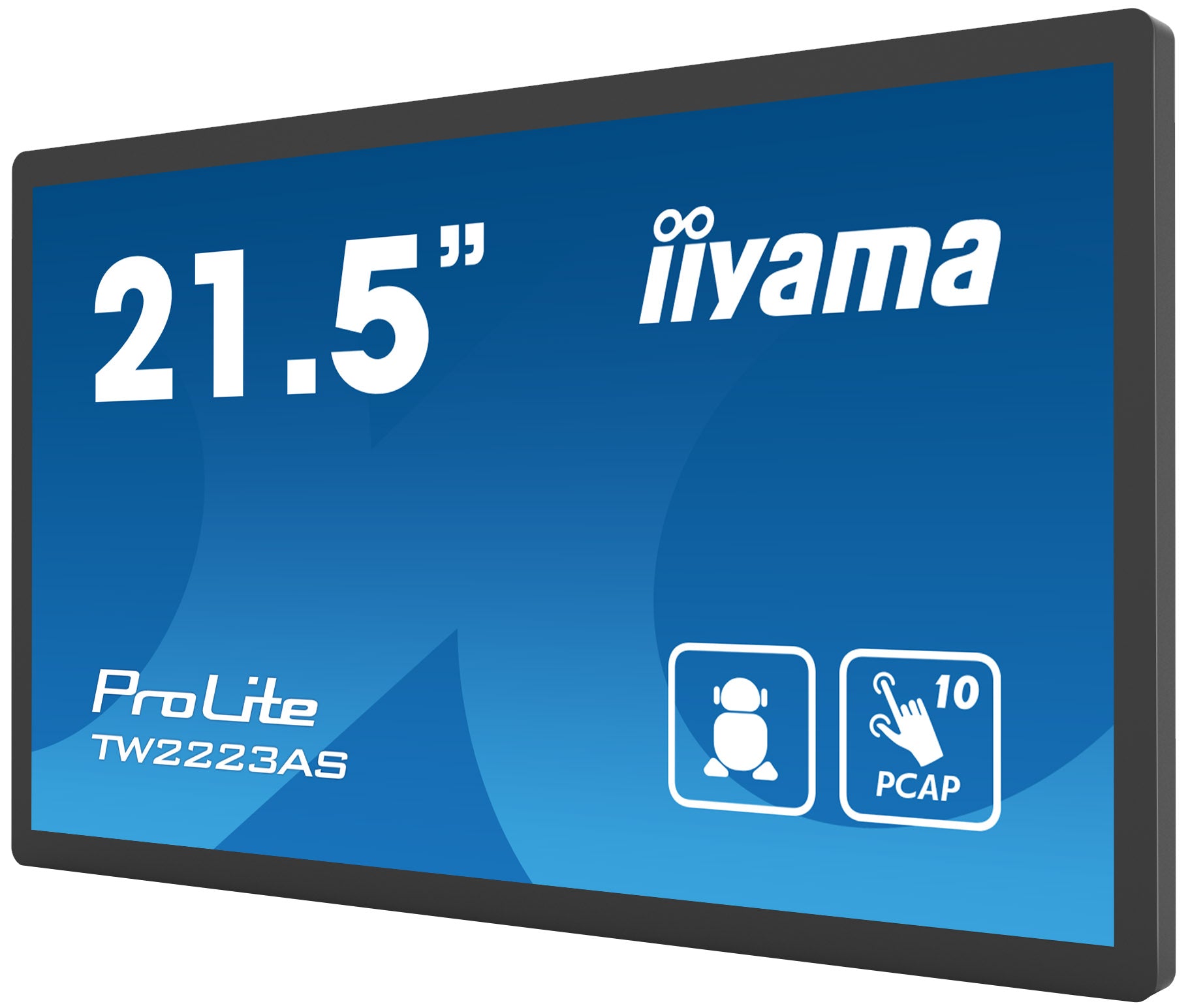 IIYAMA ProLite TW2223 lietimui jautrus ekranas (PCAP) su Android OS, 54.6cm (21.5'')