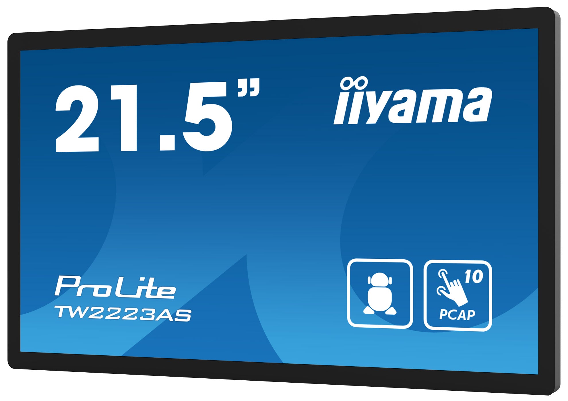 IIYAMA ProLite TW2223 lietimui jautrus ekranas (PCAP) su Android OS, 54.6cm (21.5'')