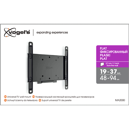 Vogels MA2000 (A1) Fixed TV Wall Mount 19"-40"