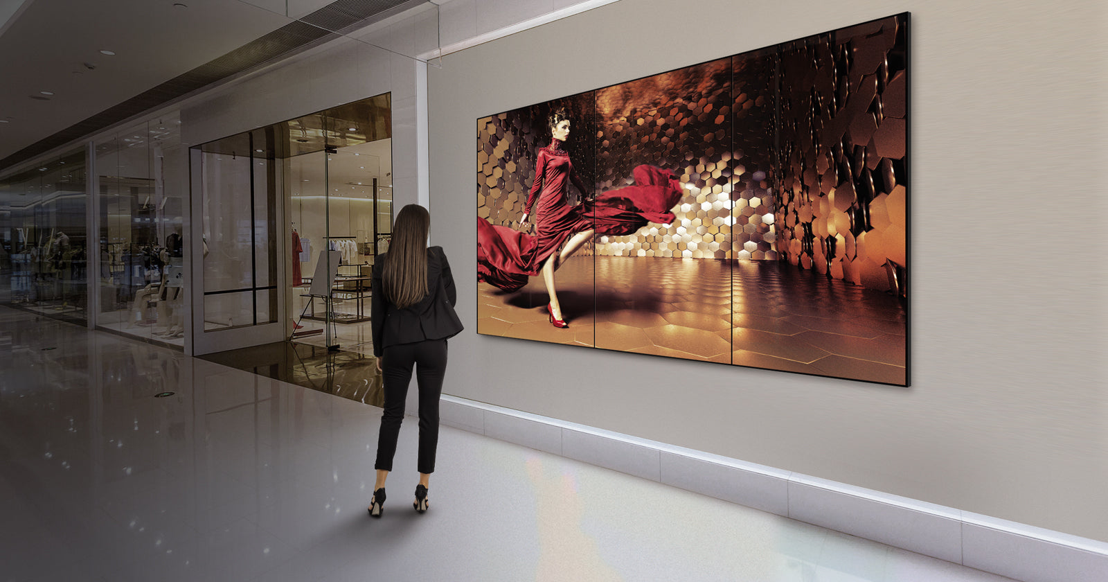 LG Video-Wall OLED Signage 55" - 55EV5D