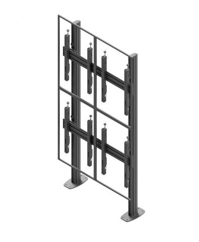 Edbak Video Wall stand 2x2 Portrait 50-57"