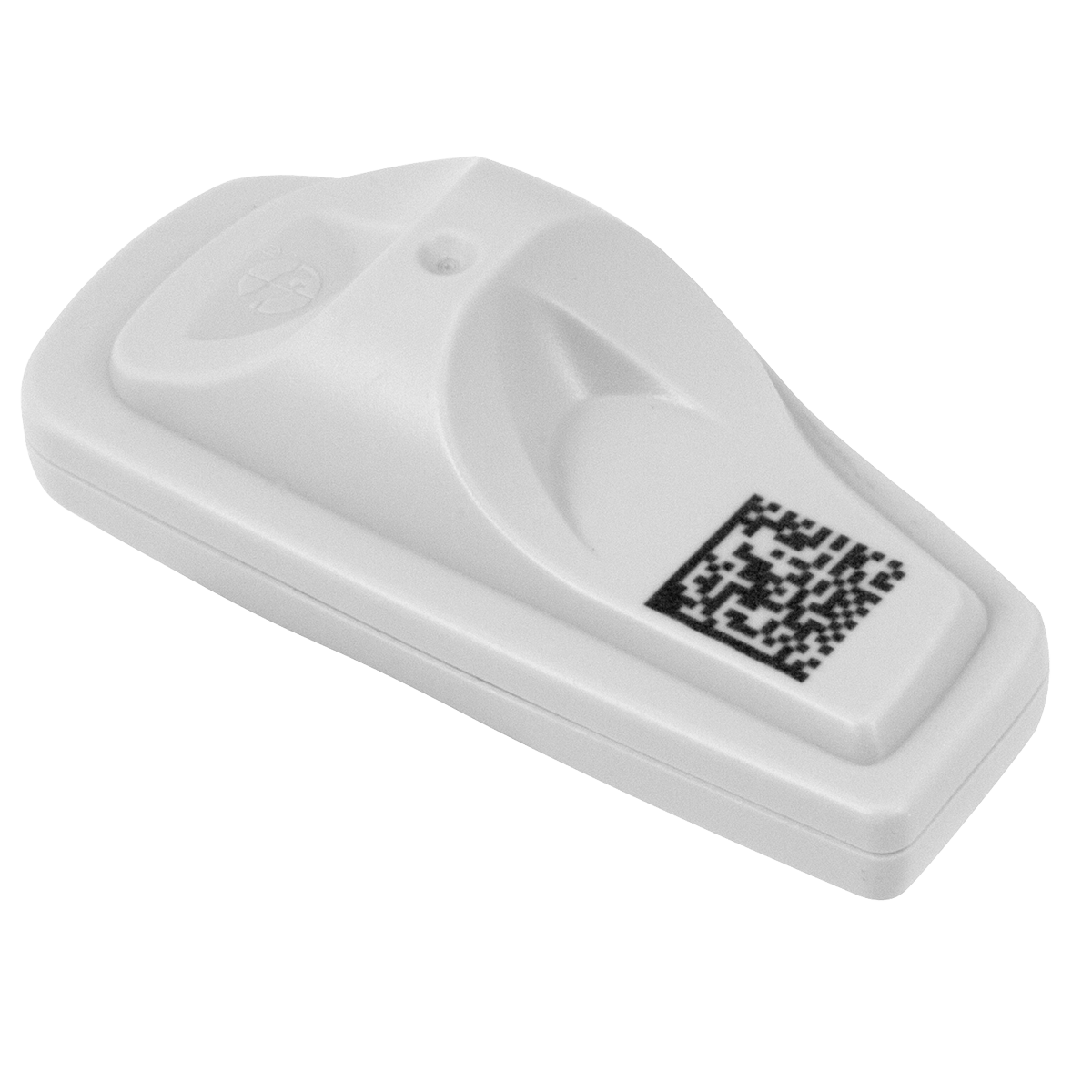 Sensormatic SuperTag AM/RFID 2D Barcode Tag