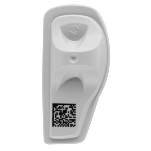 Sensormatic SuperTag AM/RFID 2D Barcode Tag