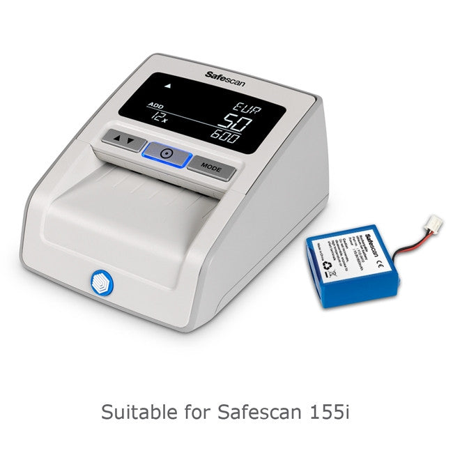 Elektroninio pinigų detektoriaus baterija Safescan LB-105