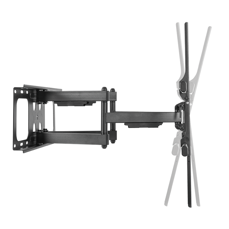 LogiLink - TV wall mount, 50-90", 75 kg - sukiojamas ir ištraukiamas tv laikiklis