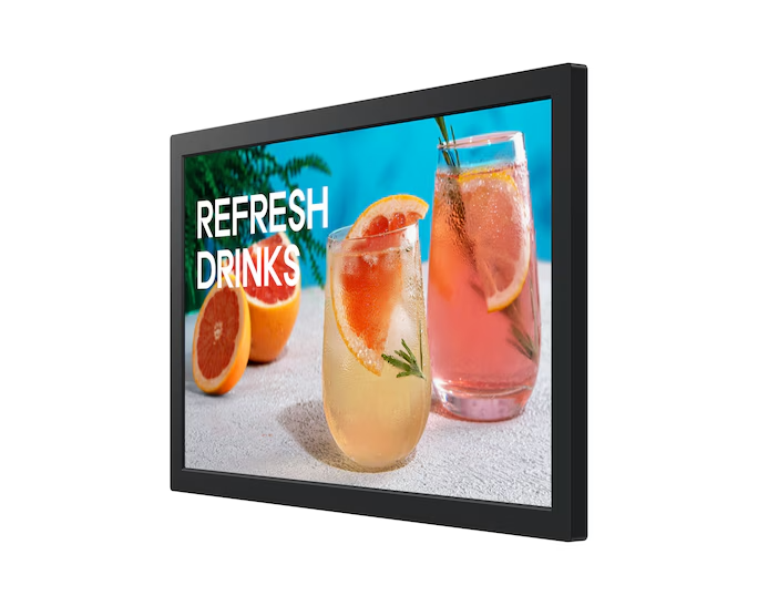 Samsung 13" QBC profesionalus ekranas - 500 Nit - Tizen OS - 1080p 1920 x 1080 - juodas