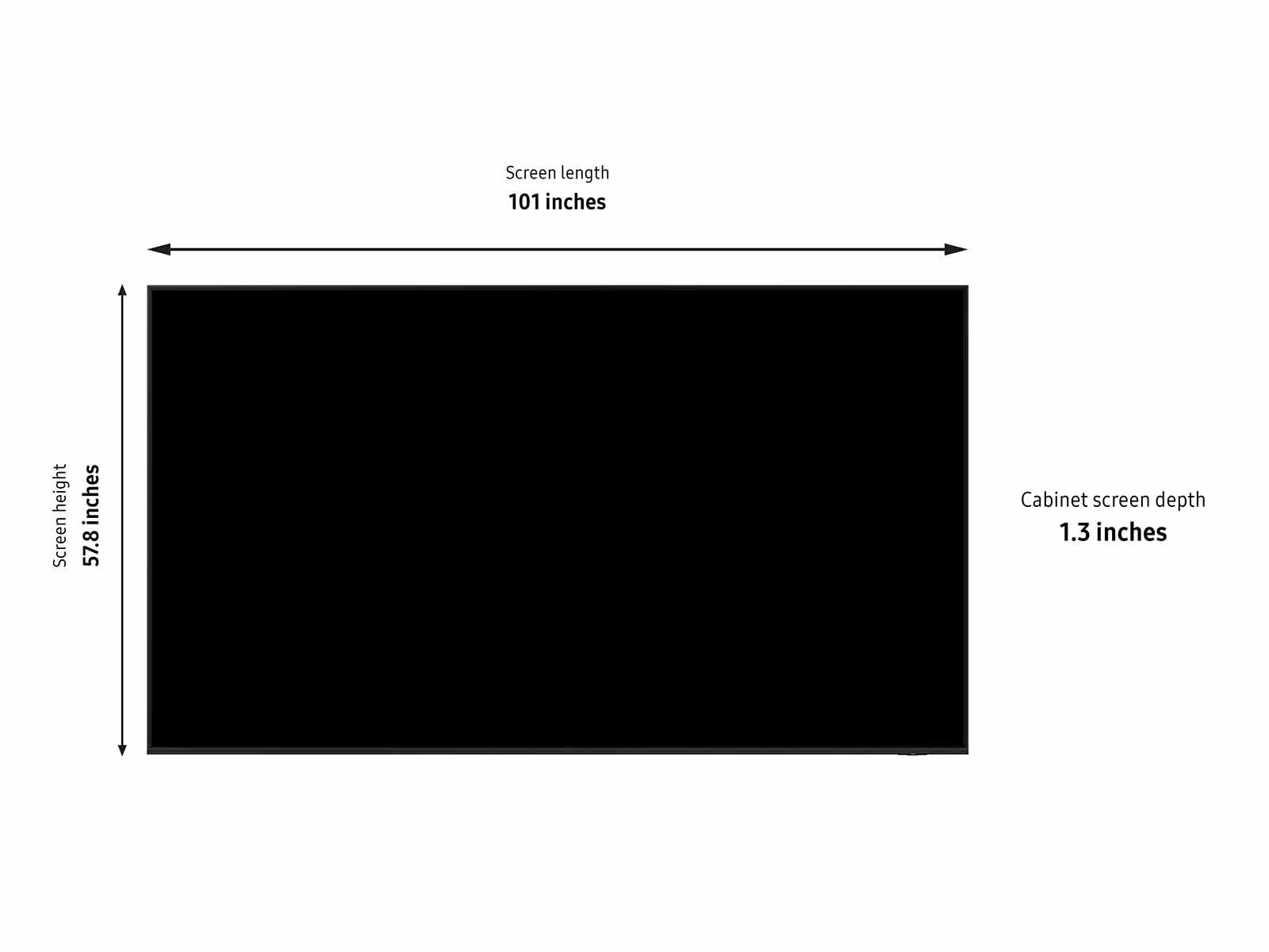 Samsung 115" QHFX profesionalus ekranas - 4K UHD - 1000 Nits - 24/7