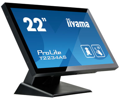 IIYAMA PROLITE T2234AS-B1 21.5” PCAP 10pt touch screen with Android