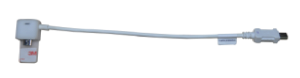 90° Micro USB Straight LED Cable-195mm White - SD380