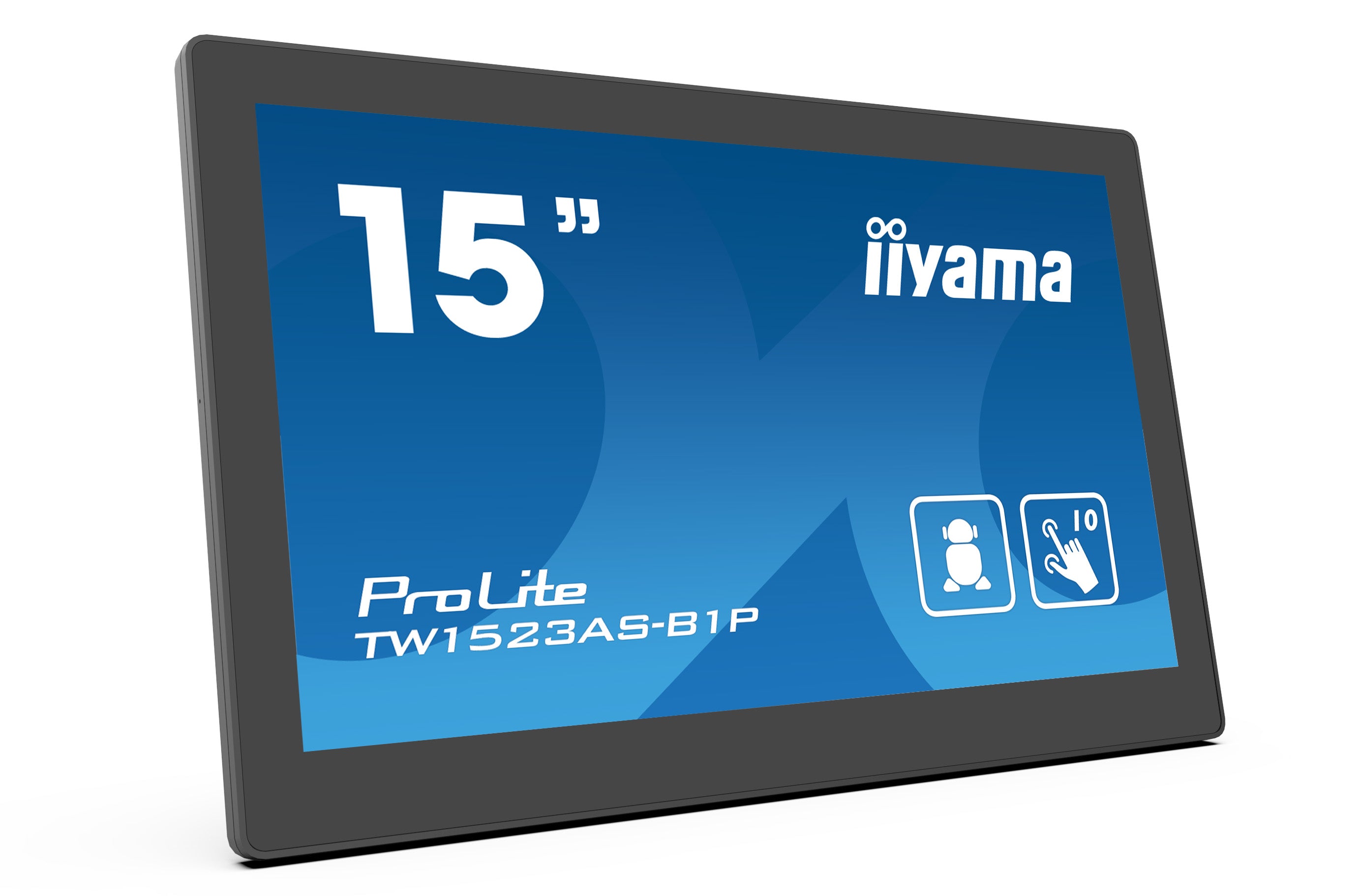 IIYAMA ProLite TW1523AS-B1P touch computer, 39.6 cm (15,6''), Projected Capacitive, Android, black