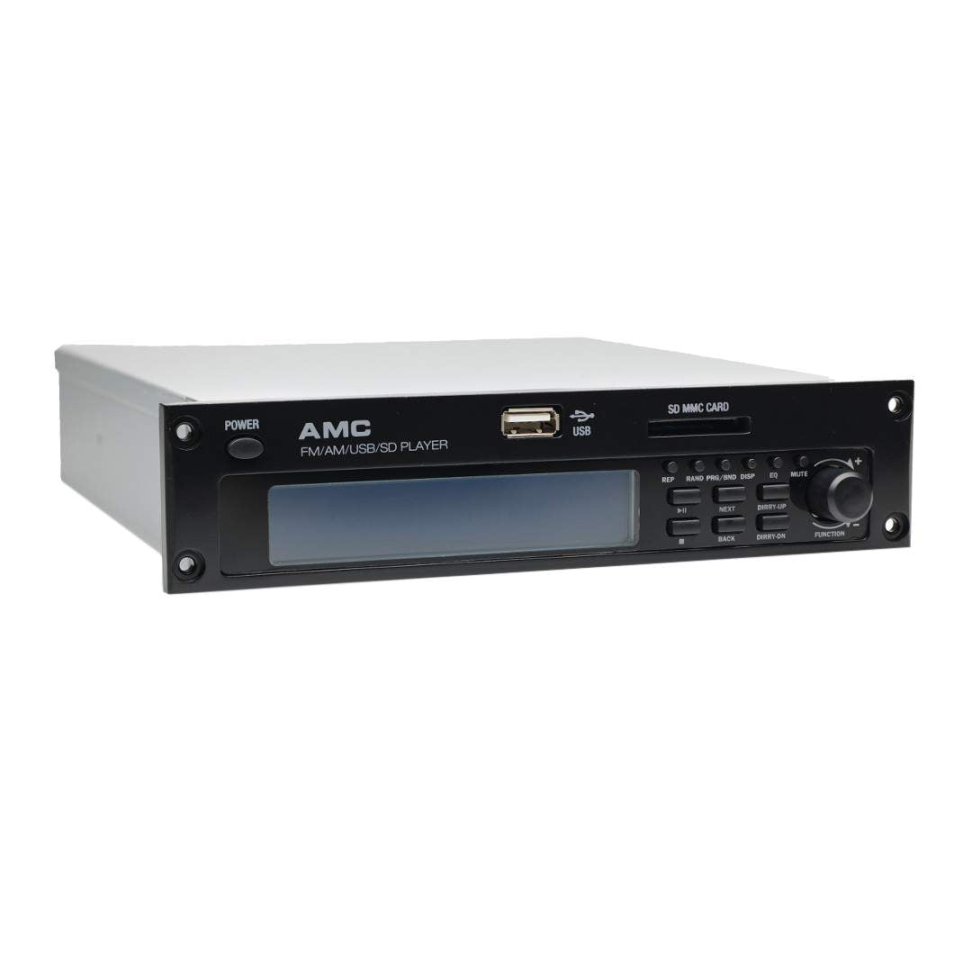 AMC FM/AM/USB/SD garso šaltiniai - į MMA 5 zonų stiprintuvus
