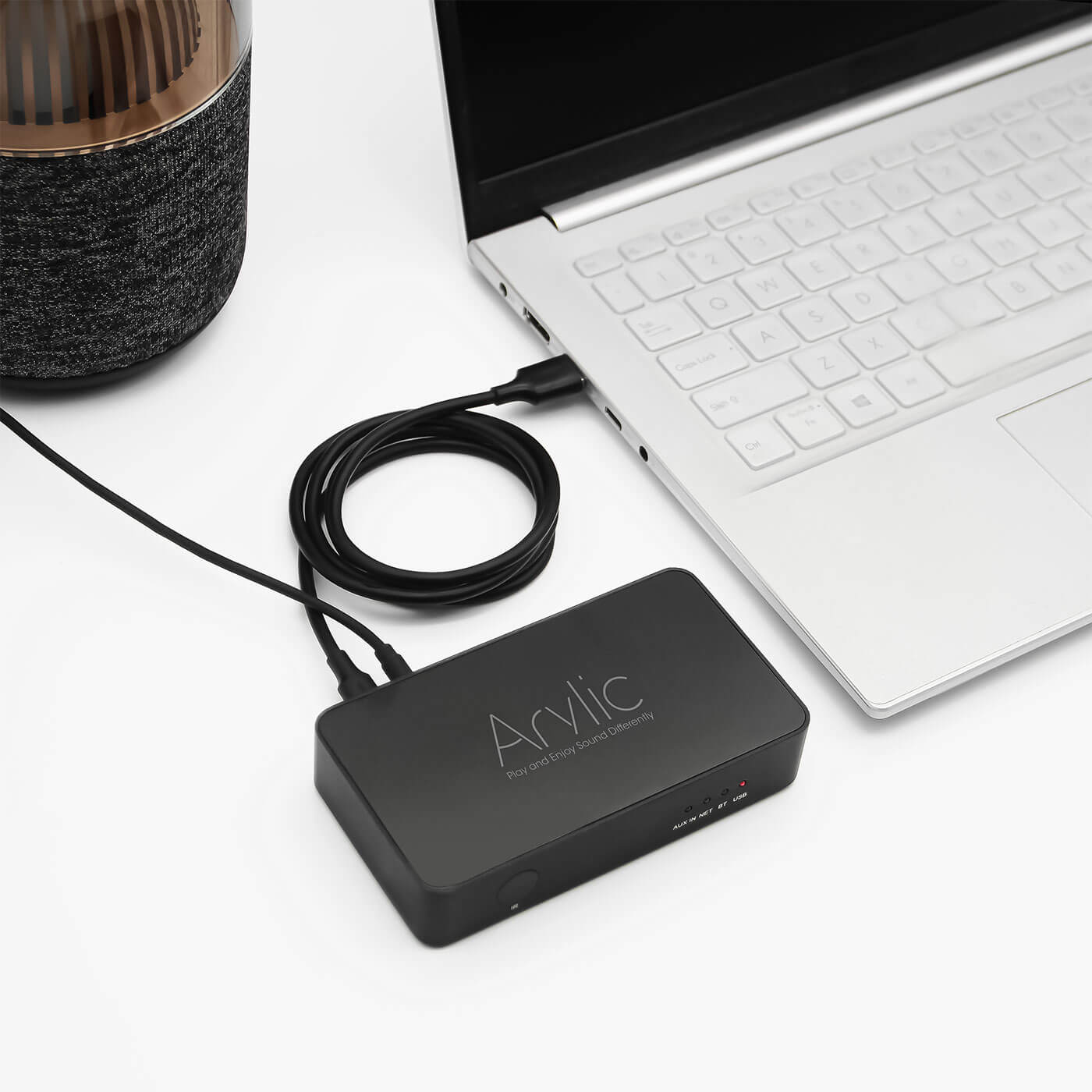 Arylic S10 WiFi & Bluetooth Hi-Fi Audio Streaming Preamplifier