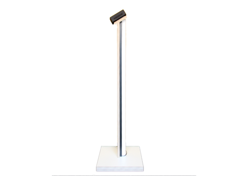 Pedestal for Kentix SmartXcan in wood white
